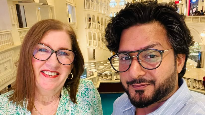Jenny Slatten and Sumit Singh